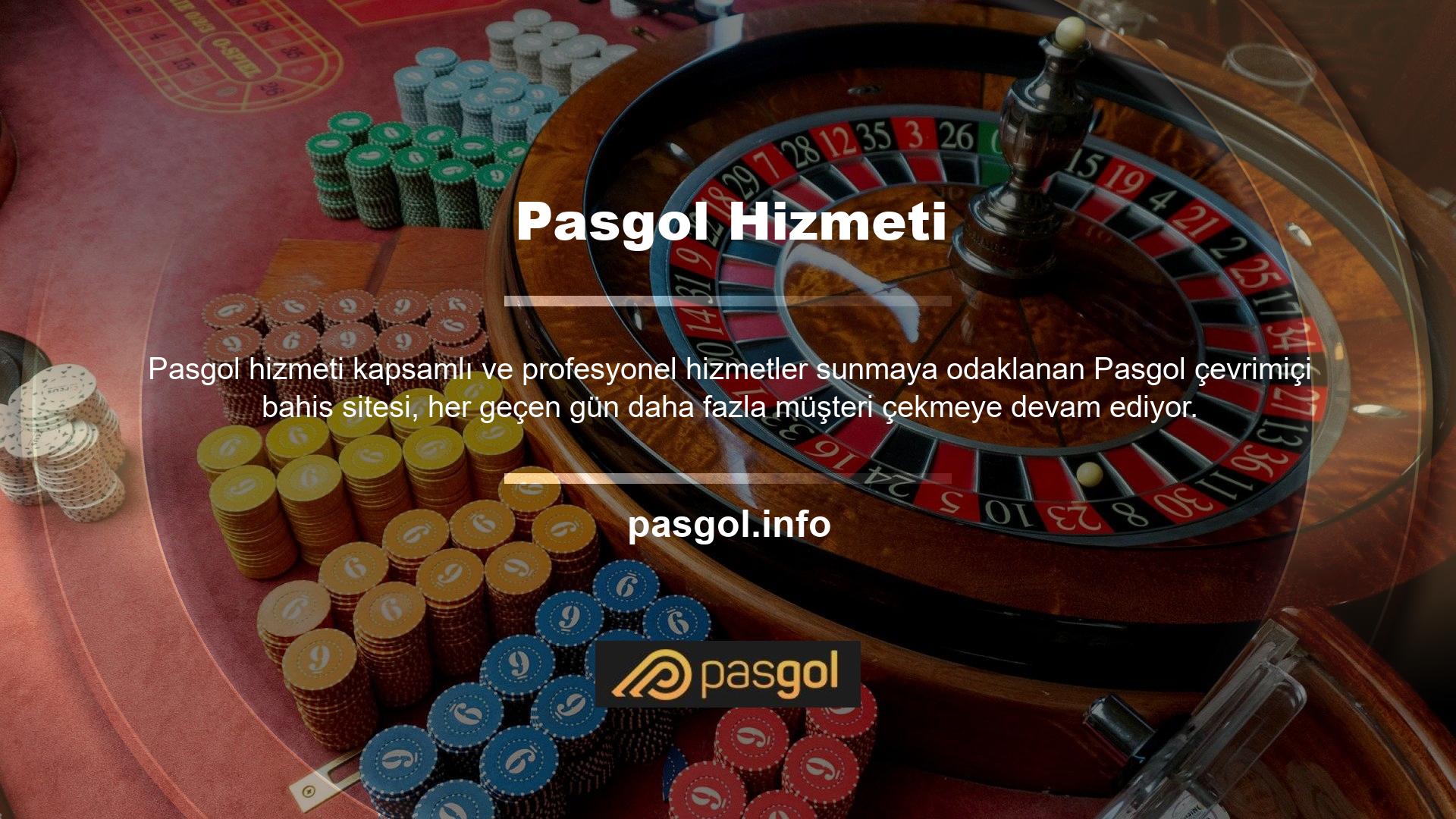 Pasgol ücretsiz canlı bahis kaydı, dünyanın en popüler casino oyunlarının bahisçilerini ve hayranlarını bonus etkinliklerine kaydolmaya ikna etti